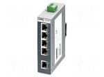 Switch Ethernet | unmanaged | Number of ports: 5 | 12&divide;48VDC | RJ45
