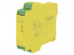 Automation module: safety relay | 24VDC | IN: 2 | -20&divide;65&deg;C | IP20