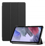 Book case Evelatus  Galaxy Tab A7 Lite with imitate microfiber inside Black