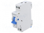 Circuit breaker | 230VAC | Inom: 16A | Poles: 1+N | Charact: C | 4.5kA