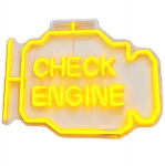 LED valgustus // Valgustid uutest tarnetest // ZD135 Check engine neon led 30x22