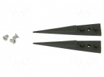 Kit of tips | Blade tip shape: sharp | Tweezers len: 40mm | ESD