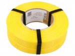 Filament: PCTG | 1.75mm | yellow | 240&divide;270&deg;C | 1kg | Table temp: 60&divide;80&deg;C