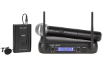 2-channel VHF microphone WR-358LD (1 x handheld mic + 1x clip)
