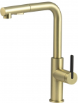 Kitchen faucet with pull-out spout
