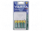 Charger: for rechargeable batteries | Size: AA,AAA,R3,R6