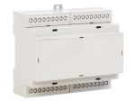 DIN RAIL MODULE BOX - 6MG - 106 x 90 x 57 mm