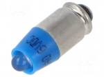 LED lamp | blue | 6VDC | No.of diodes: 1