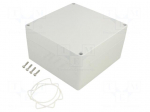 Enclosure: multipurpose | X: 160mm | Y: 160mm | Z: 90mm | polycarbonate