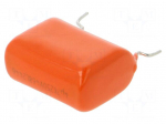 Capacitor: polypropylene | 4.7uF | 250VDC | 160VAC | 14.9x28x26mm | THT