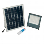 LED Floodlight with solar panel, 60W, 6500K, IP65, 1190Lm, GRIS URBANO