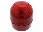 Signaller: lighting | flashing light | red | Sonos | 10&divide;60VDC | IP65