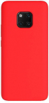 Back panel cover Evelatus Huawei Mate 20 Pro Premium Soft Touch Silicone Case Red