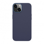 Back panel cover Evelatus Apple iPhone 13 Premium Magsafe Soft Touch Silicone Case Blue