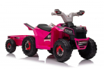 M&auml;nguala | PC | Konsoolid | Tarvikud // Laste elektris&otilde;idukid // Quad Na Akumulator XMX630T R&oacute;żowy Z Przyczepą