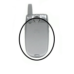 Motorola V500 V520 V525 V550 V400 V300 Battery Cover Original Silver