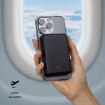 Power bank SBS  SBS TEBB5000MAG1CK Wireless Power Bank 5000 mAh USB-C, MagSafe Compatible - Black