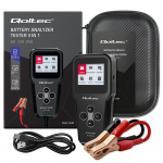 Digitaalne aku tester 6V/12V/24V | LCD-ekraan | AGM GEEL SLA EFB WET | 10-250Ah