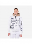 Rossignol W Yety Fleecy Bomber Jkt white jacket