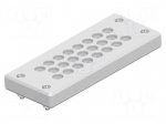 Multigate grommet | light grey | Holes no: 23 | -40&divide;80&deg;C | 4&divide;8.5mm