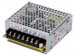 Power supply: switched-mode | modular | 54W | 5VDC | 99x97x36mm | 12VDC