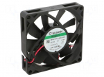 Fan: DC | axial | 12VDC | 80x80x15mm | 62.86m3/h | 36.1dBA | Vapo | 3500rpm