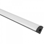 Corner anodized aluminum profile for LED strip HB-15.8X15.8BM