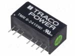 Converter: DC/DC | 6W | Uin: 9&divide;36V | 24VDC | Iout: 250mA | SIP8 | 4.8g