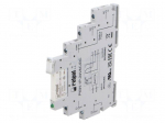 Relay: interface | SPDT | Ucoil: 24VAC,24VDC | 6A | 6A/250VAC | 6A/24VDC