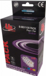 UPrint Brother LC980 4PACK 16ml Black + 16ml C/ M/ Y