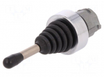 Switch: joystick | Stabl.pos: 2 | NO x2 | 22mm | black | Illumin: none