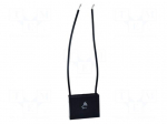 Capacitor: polypropylene | motors, run | 8uF | 450VAC | 47x23x35mm
