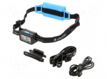 Torch: LED headtorch | IP54 | 20lm,100lm,300lm,600lm | 35h