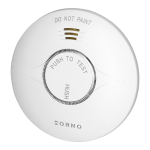 Turvas&uuml;steemid // Alarmi andurid // Bateryjny czujnik dymu, 2xAA, żywotność sensora 10 lat, Tuya Smart Wi-Fi