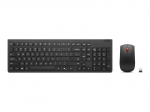 Computer keyboard Lenovo  Essential Wireless Combo Keyboard & Mouse Gen2 Black-US Euro |