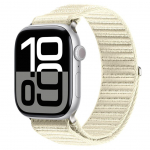 Strap Dux Ducis Apple Watch 42/44/45/46/49MM YE Nylon Braided Loop Wrist Strap Starlight