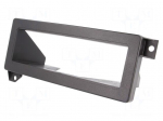 Radio mounting frame | Chrysler,Dodge | 1 DIN | black