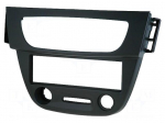 Radio mounting frame | Renault | 1 DIN | black