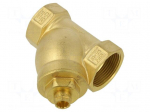 Y-strainer | 1 1/4",5/4" | max.16bar | brass | Filter: magnetic,mesh