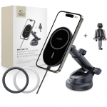 Other goods Tech-Protect Tech-Protect mm15W-V6 Magnetic MagSafe Car Holder for Cockpit/Windshield/Air Vent - Black