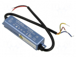 Power supply: switching | LED,outdoor | 40W | IP67 | 120x26x21mm | 88%