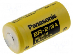 Battery: lithium | 3V | 2/3A,2/3R23 | &Oslash;17x33.5mm | 1200mAh