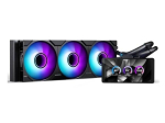 PHANTEKS Glacier One 360M25 LCD AiO-Wasserk&uuml;hlung, 6-Zoll-Display - 360mm, schwarz