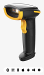 Inateck BCST-23 Handheld bar code reader 2D CMOS Black, Yellow