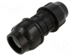Splice terminal: clamping | &Oslash;out: 50mm | &Oslash;in: 50mm | for PE pipes