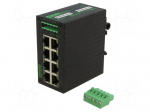 Automation module: switch Ethernet | unmanaged | 9&divide;48VDC | RJ45
