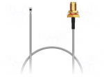 Cable | 0.15m | IPEX MHF 4L LK,SMA female | black | -40&divide;85&deg;C | 0&divide;6GHz