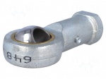 Ball joint | 25mm | M24 | 2 | left hand thread,inside | steel