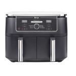Hot air fryer Ninja AF400EU Double 9.5 L 2470 W Black (damaged packaging)