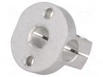 Mounting coupler | D: 12mm | S: 10mm | Base dia: 38mm | H: 25mm